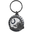 Indianapolis Colts Carved Metal Key Chain